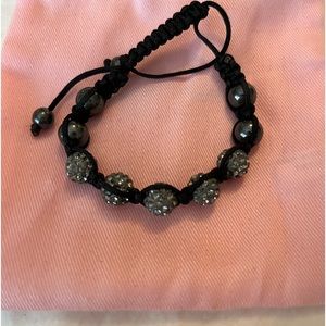 Crystals adjustable bracelet